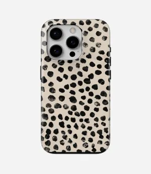 Premium Finish Dot Dash Glossy Armoured Case