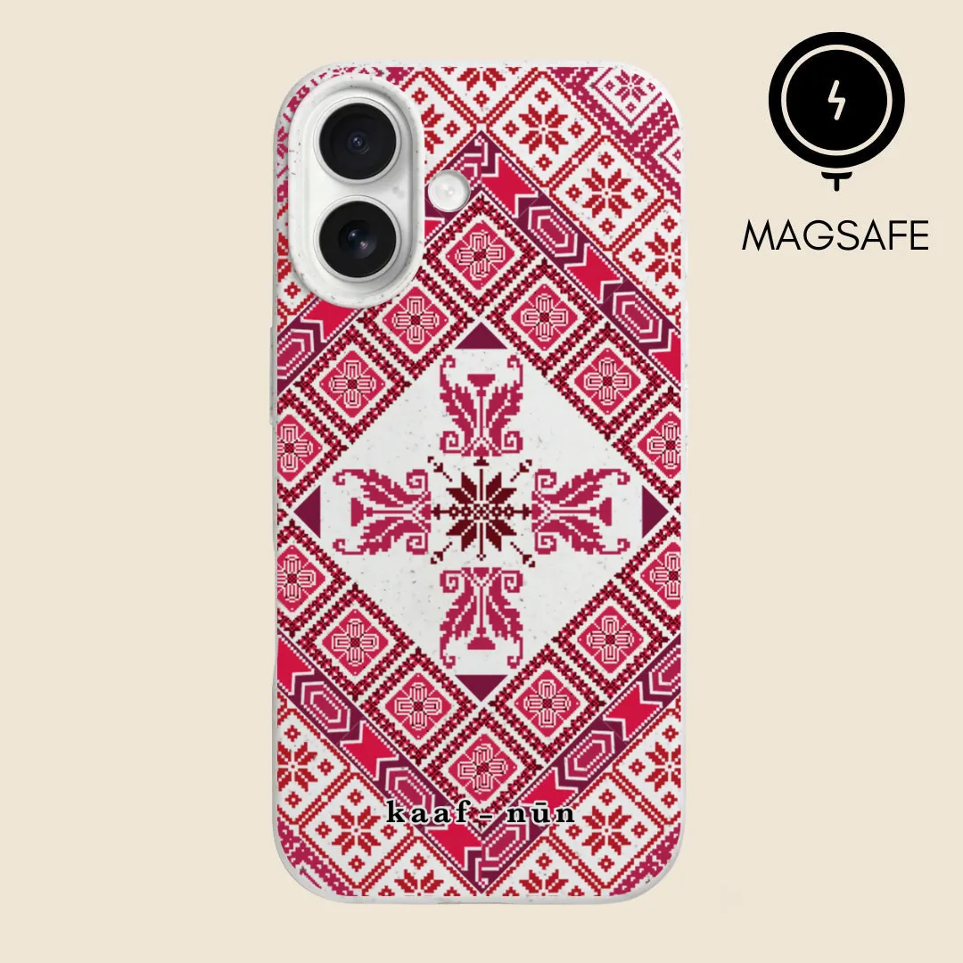 Tatreez Threads MagSafe iPhone Case Shock Layer
