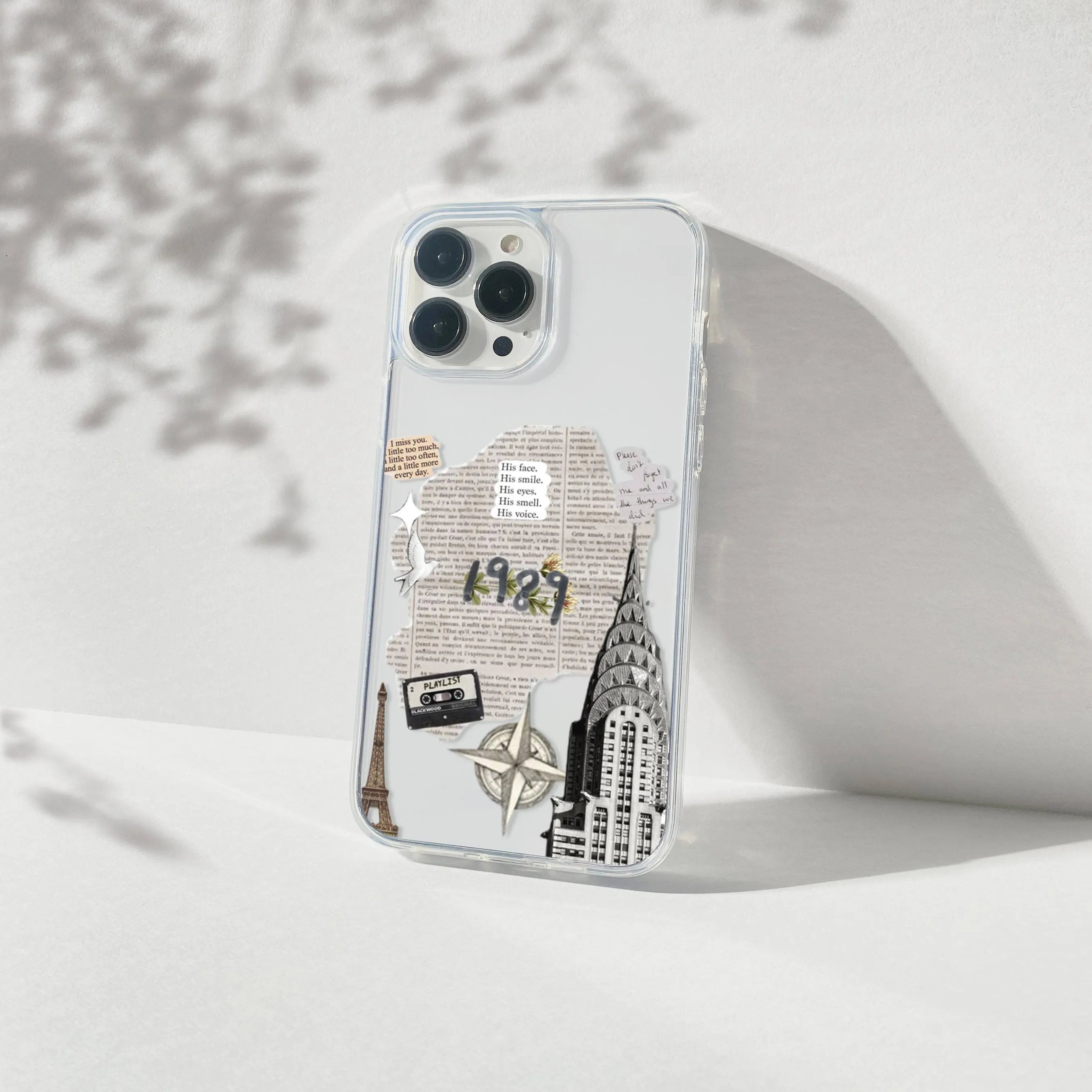 Gloss Touch Taylor Swift 1989 Aesthetic Silicone Clear Case