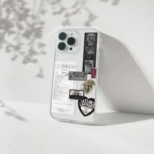 Clear Design Outdoor Design Taylor Swift Fearless Aesthetic Silicone Clear Case