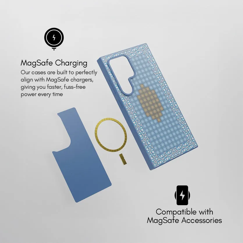 Clear Design Portable Accessory The Blessed Land Aqsa MagSafe Samsung Case