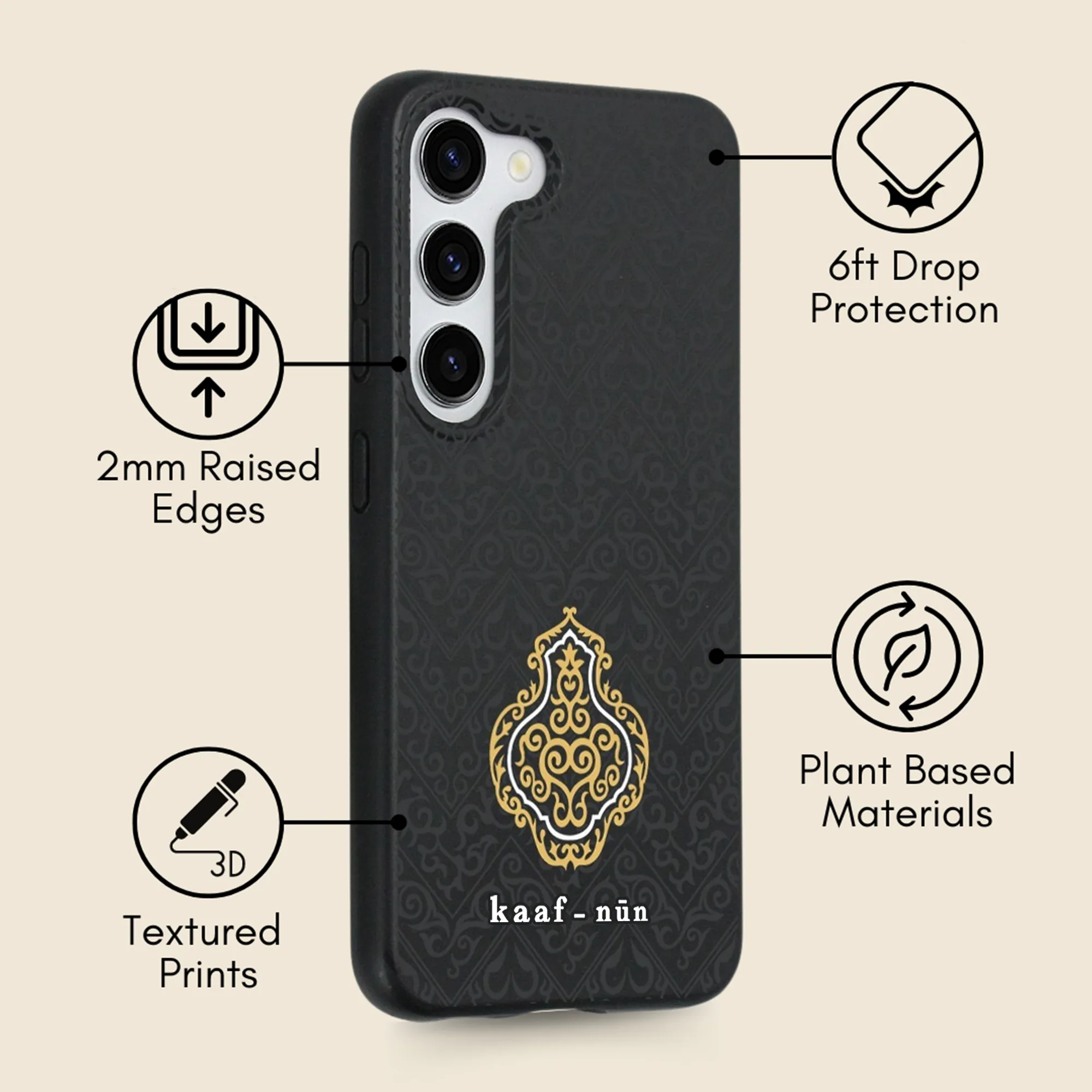 The Epicentre Kiswa Samsung Case Rugged Pattern Design Stylish Choice