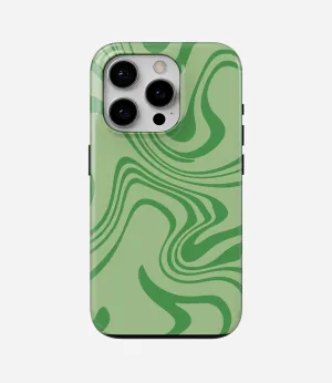 Verdant Flow Glossy Armoured Case Handheld device