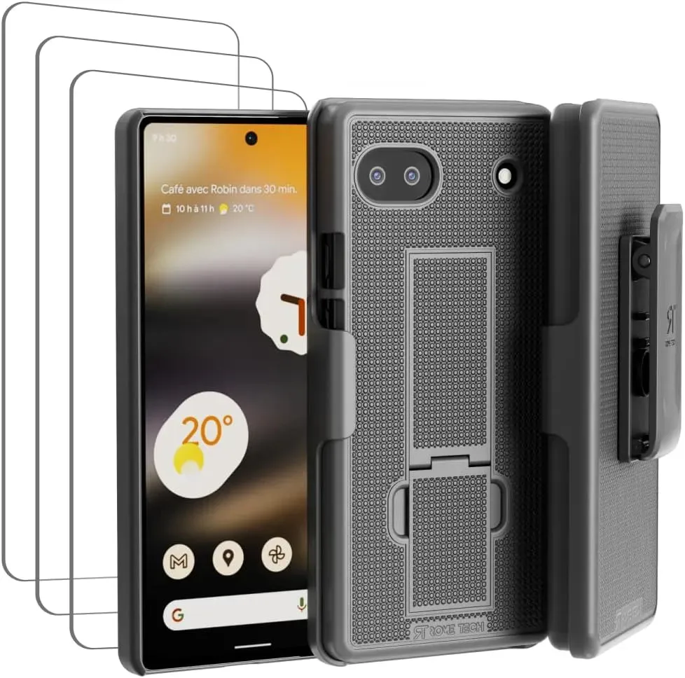 Google Pixel 6a Belt Clip Holster Phone Case Protective Shell Design