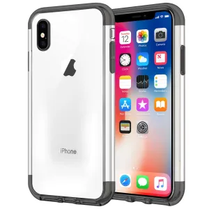 Comfort Padding Cases for iPhone X Shock Proof Soft TPU Silicone Phone Clear Slim Cover