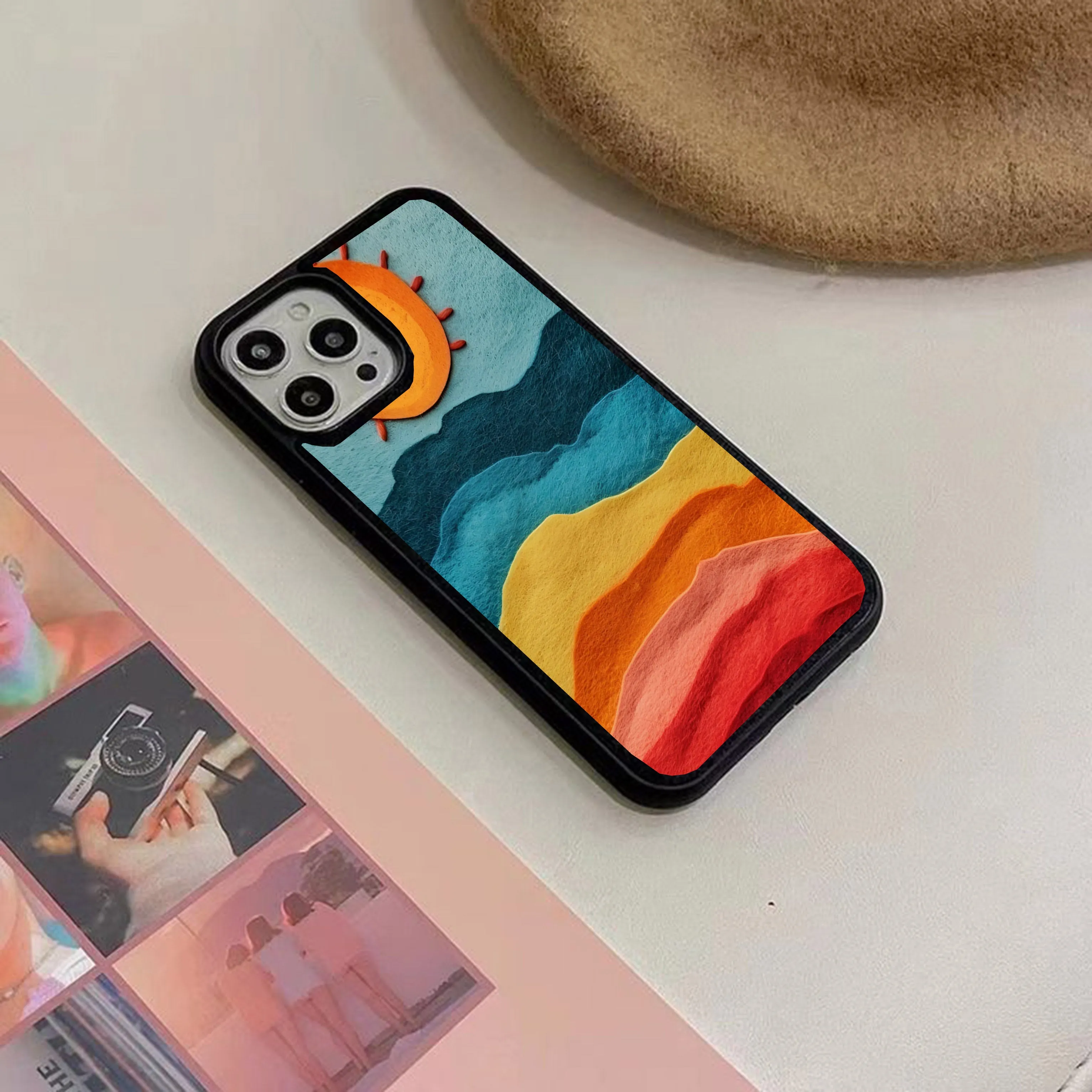 Mountain View Printed Protective case Hybrid Protection