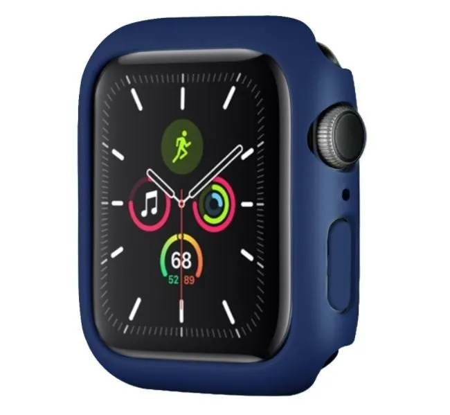 Apple Watch PC Hard Case (Matte Dark Blue) Matte Texture