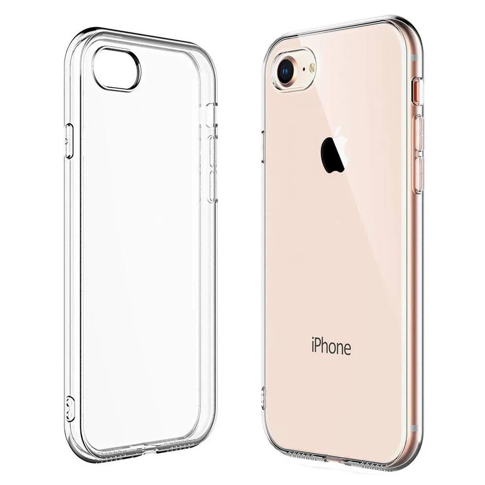 Soft Texture Transparent Bumper Back Gel Clear Case for Apple iPhone 6s Plus