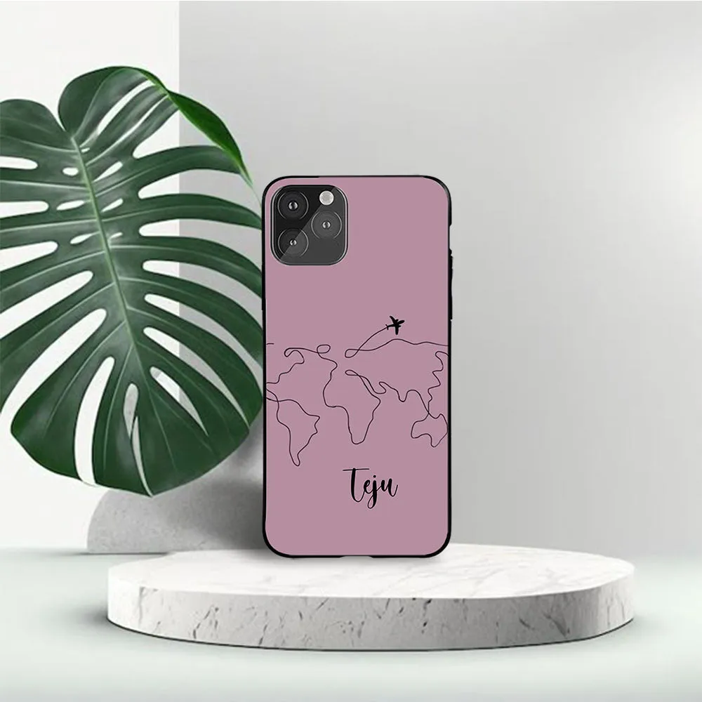 Lightweight accessory Travel Love Name case