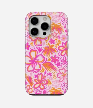 Tropical Pop Glossy Armoured Case Classic Frame Hybrid Touch