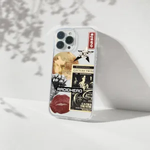 Shock Layer Radiohead Aesthetic Silicone Clear Case