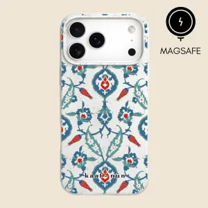 Comfort Texture Finish Ottoman Gardens Floral MagSafe iPhone Case