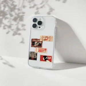 Protective Corners Rolling Stones Aesthetic Silicone Clear Case
