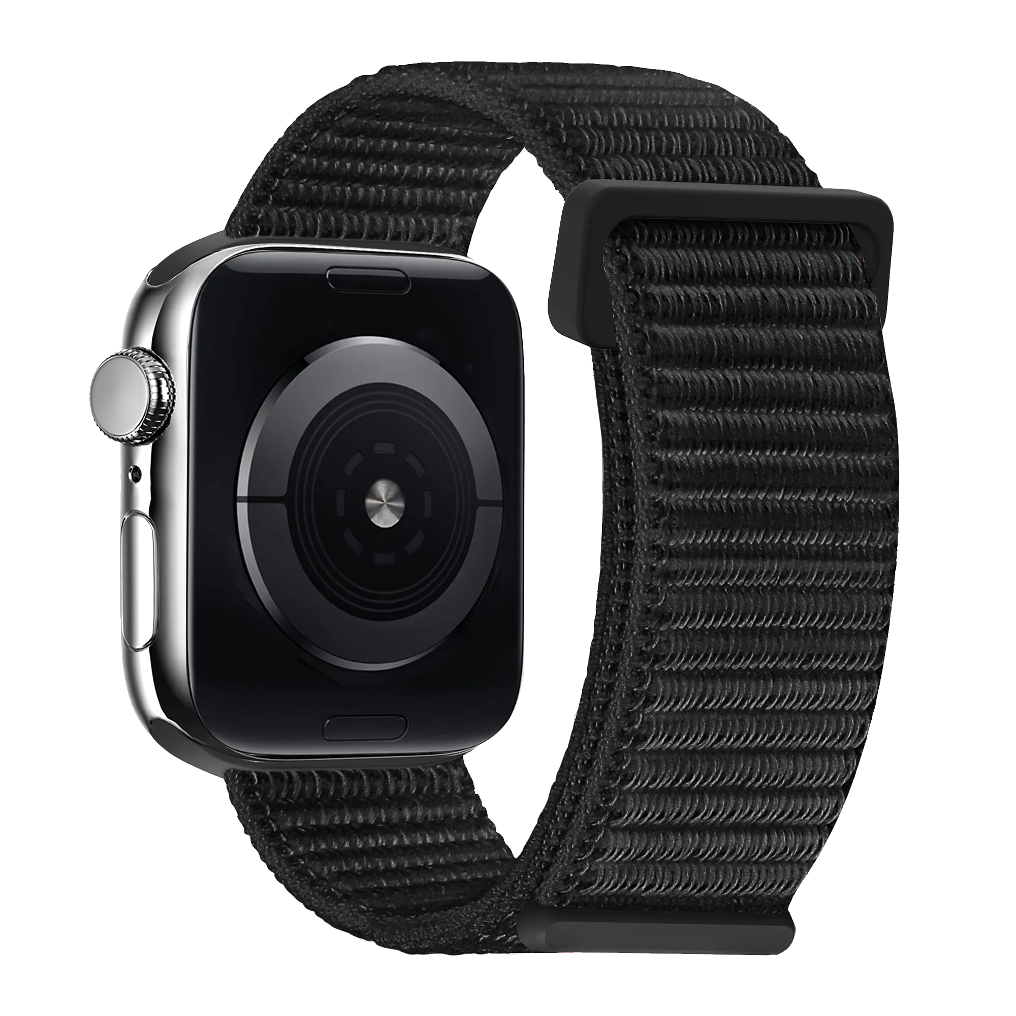 Luxury Durable Design Premium Feel xoxo Wildhearts Apple Watch Nylon Strap (Black)