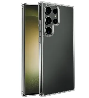 Samsung Galaxy S23 Ultra Back Cover Case | Hybrid - Clear strong glass layer