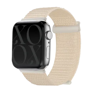 xoxo Wildhearts Apple Watch Nylon Strap (Apricot) Elegant Appeal