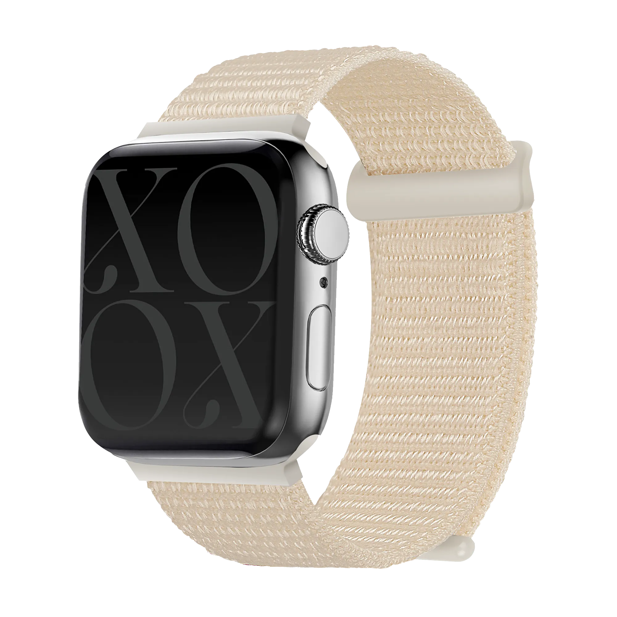 xoxo Wildhearts Apple Watch Nylon Strap (Apricot) Elegant Appeal